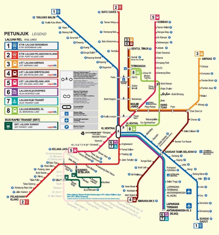 ਮਲੇਸ਼ੀਆ mrt ਨਕਸ਼ਾ 2016