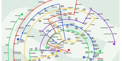 Mrt ਲਾਈਨ ਦਾ ਨਕਸ਼ਾ, ਮਲੇਸ਼ੀਆ