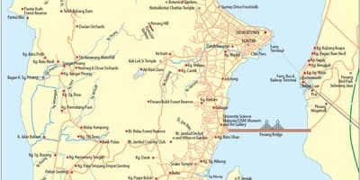 ਨਕਸ਼ਾ pulau pinang ਮਲੇਸ਼ੀਆ